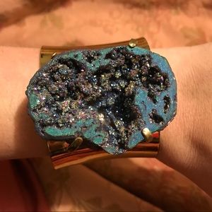 Jugar N Spice Druzy cuff